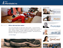 Tablet Screenshot of blogg.aftenbladet.no