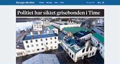 Desktop Screenshot of aftenbladet.no